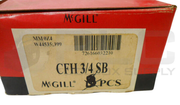 NEW BOX OF 4 MCGILL CFH 3/4 SB CAM YOKE FOLLOWER 3/4" *READ* - Image 7