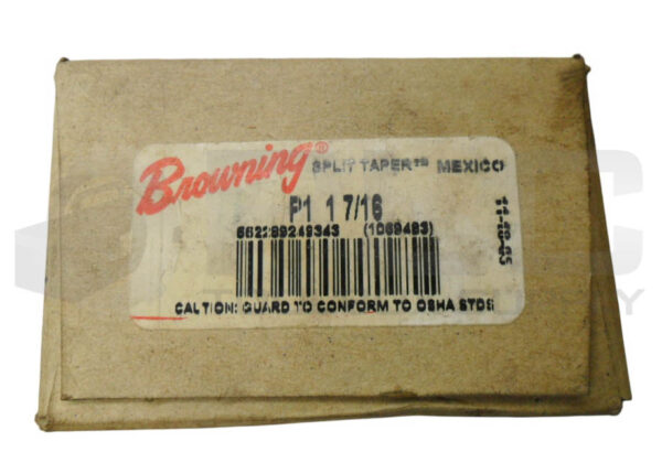 SEALED NEW BROWNING P1 1 7/16 TAPER LOCK BUSHING 1-7/16" BORE *READ* - Image 3