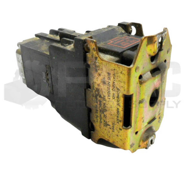 ALLEN BRADLEY 700-NT200A1 /B CONTROL RELAY W/ 84AB86 COIL W/ 700-NT /C RELAY - Image 3