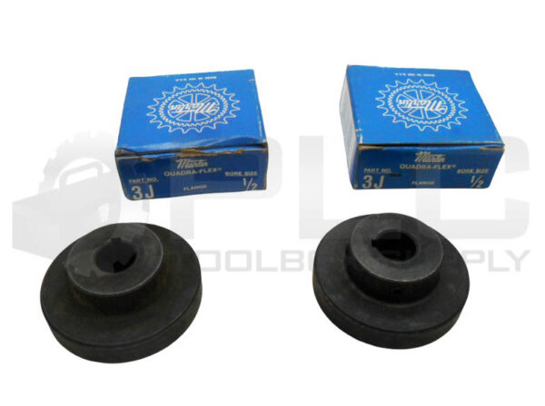 LOT OF 2 NEW MARTIN 3J QUADRAFLEX COUPLING SLEEVE 1/2" BORE *READ*