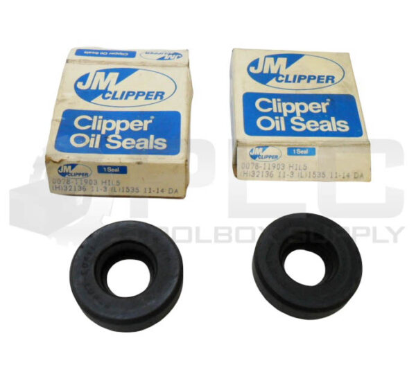 LOT OF 2 NEW JM CLIPPER 0078-11903 OIL SEAL *READ*