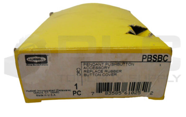 NEW HUBBELL PBSBC PENDANT PUSHBUTTON RUBBER COVER *READ* - Image 4