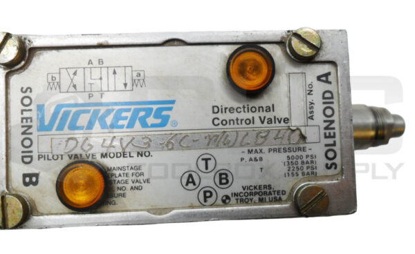 VICKERS DG4V3 6C MWLB40 DIRECTIONAL CONTROL VALVE 5000PSI - Image 5