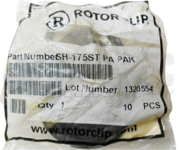 SEALED NEW PACK OF 10 ROTOR CLIP SH-175ST RETAIN SNAP RING CLIP - Image 3