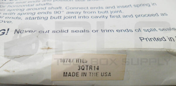NEW PARKER 3QTR14 OIL SEAL 6-1/4" ID 7-1/2" OD *READ* - Image 5