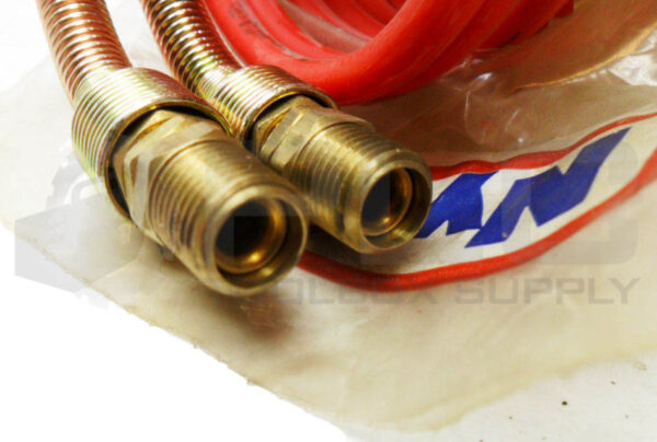 NEW NYCOIL 22412 SIAMESE BONDED RECOIL AIR HOSE 1/4" ID 12' 1/4" NPT *READ* - Image 3