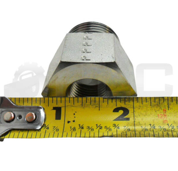 NEW BAG OF 2 PARKER 12-3/8 F50G-S FEMALE ADAPTER 3/8"NPT - Image 4