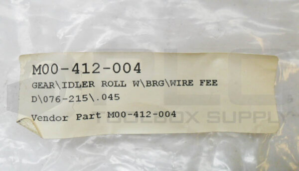 NEW M00-412-004 GEAR/IDLER ROLL W/ BEARING 1/2"BORE D/076-215/.045 - Image 6