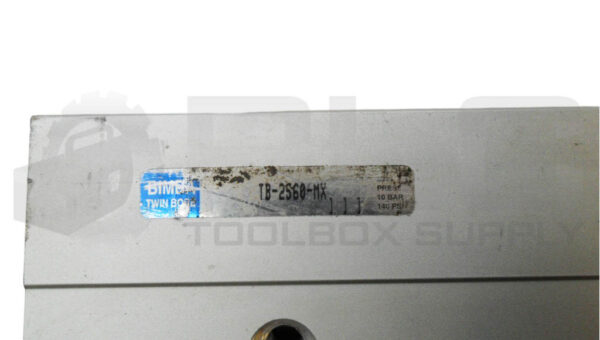 BIMBA TB-2560-MX TWIN BORE PNEUMATIC CYLINDER - Image 6