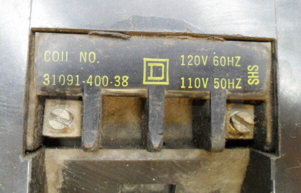 SQUARE D 8903 SV02 /B LIGHTING CONTACTOR 200A 600V 250VDCW/ 31091-400-38 COIL - Image 6