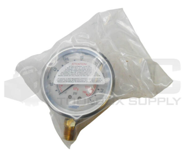 NEW WIKA 50242083 PRESSURE GAUGE 2.5" 160PSI/KPA 1/4" NPT 213.53 - Image 2