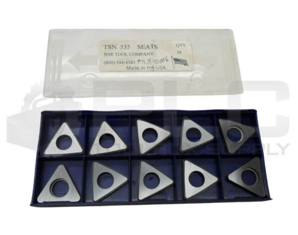 NEW BOX OF 10 BSR TOOL COMPANY TSN 535 CARBIDE INSERTS