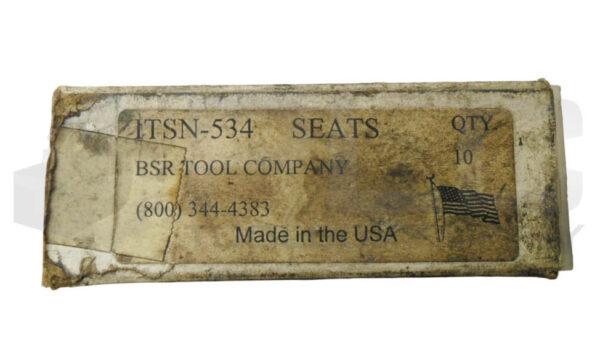 NEW BOX OF 10 BSR TOOL COMPANY ITSN-534 CARBIDE INSERTS *READ* - Image 4