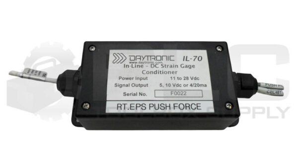 DAYTRONIC IL-70 IN-LINE DC STRAIN GAGE CONDITIONER 11-28VDC