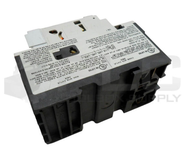 ALLEN BRADLEY 140M-C2E-A63 /C CIRCUIT BREAKER W/ 140M-C-AFA11 AUXILIARY BLOCK - Image 4