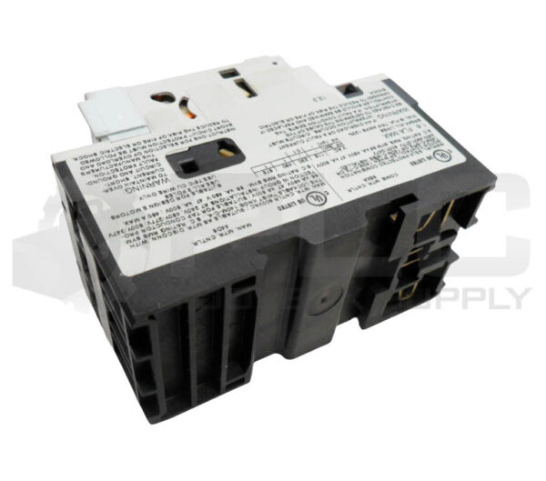ALLEN BRADLEY 140M-C2E-B16 /C CIRCUIT BREAKER W/ 140M-C-AFA11 AUXILIARY BLOCK - Image 4