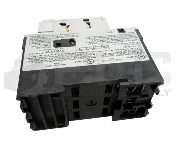 ALLEN BRADLEY 140M-D8E-C16 /B CIRCUIT BREAKER W/ 140M-C-AFA11 AUXILIARY BLOCK - Image 4