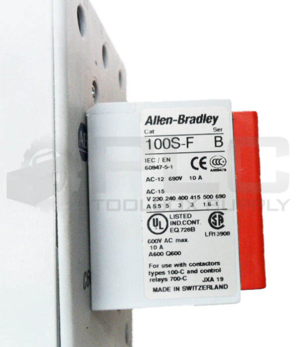 ALLEN BRADLEY 100S-C60DJ14C /B CONTACTOR W/ 100-C60D*00 /B W/ 100S-F /B - Image 5