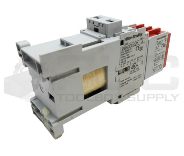 ALLEN BRADLEY 700S-CF530DJC /A SAFETY RELAY W/ 700-CF310Z* /A W/ 100S-F /B - Image 3