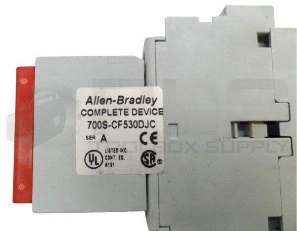 ALLEN BRADLEY 700S-CF530DJC /A SAFETY RELAY W/ 700-CF310Z* /A W/ 100S-F /B - Image 7