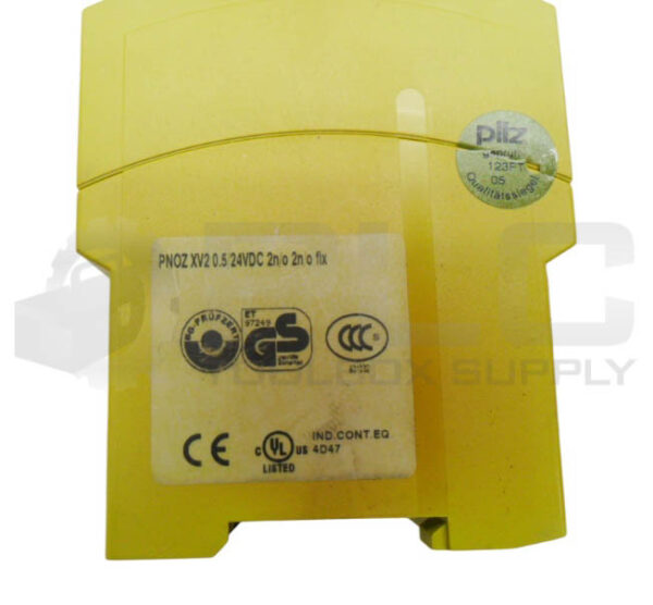 PILZ PNOZ XV2 0.5/24VDC 2N/O 2N/O FIX SAFETY RELAY 24VDC 0.5S - Image 5