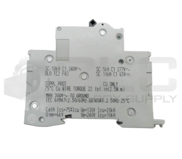 SCHNEIDER ELECTRIC 17416 CIRCUIT BREAKER 15A 277V C15A C60 - Image 4