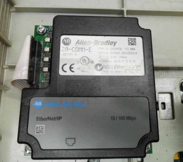 ALLEN BRADLEY 20A D 027 A 3 AYNAENN /A AC DRIVE 20AD027A3AYNAENN W/ 20-COMM-E - Image 8