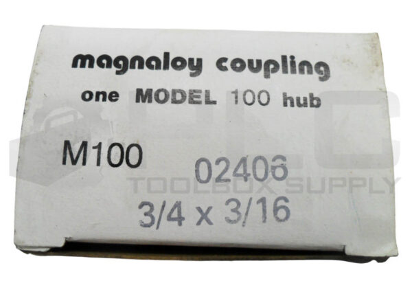 NEW MAGNALOY M10002406 COUPLING HUB 3/4" X 3/16" M100 *READ* - Image 5