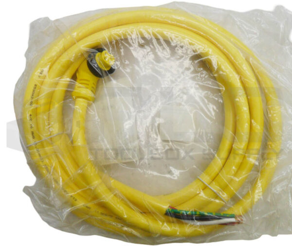 SEALED NEW WOODHEAD 104001A01F120 CABLE 12' 4P F 90 DEG 1300060905 41109-90 - Image 3