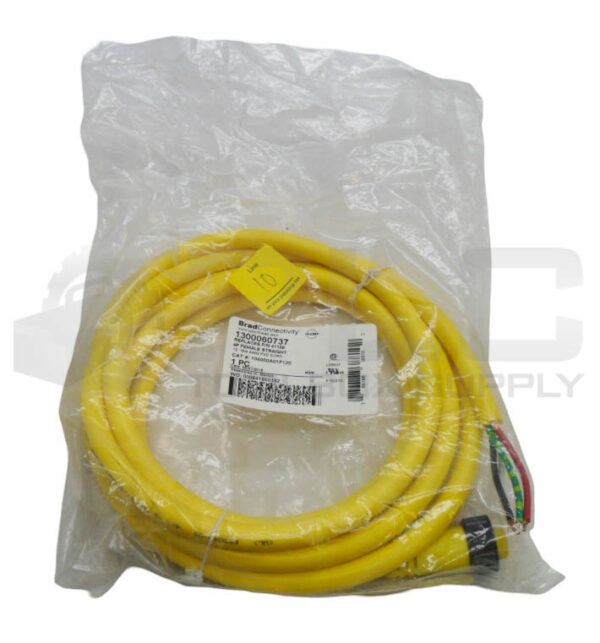 SEALED NEW WOODHEAD 104001A01F120 CABLE 12' 4P F STRAIGHT 1300060737 41109