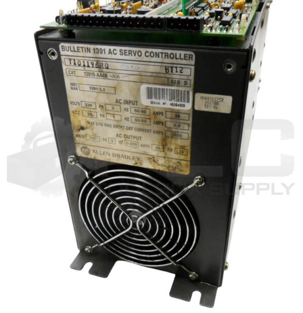 ALLEN BRADLEY 1391B-AA45-A06 /D AC SERVO CONTROLLER 230V 3PH 50/60HZ 38A - Image 3