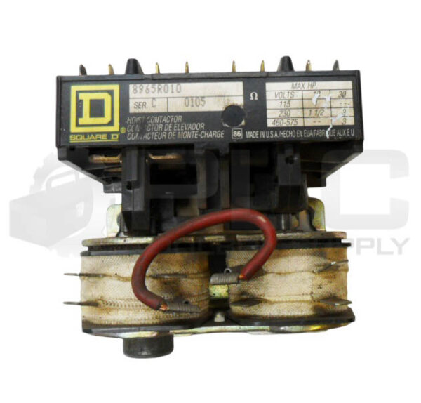 SQUARE D 8965RO10V02 /C HOIST CONTACTOR 575V - Image 2