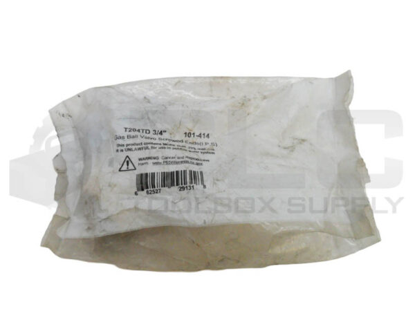 SEALED NEW JOMAR T204TD GAS BALL VALVE 3/4" 101-414