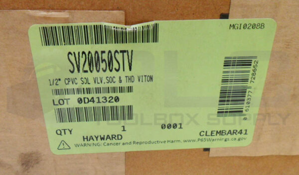 NEW HAYWARD SV20050STV SOLENOID VALVE 120VAC 50/60HZ 19W 1/2" *READ* - Image 7