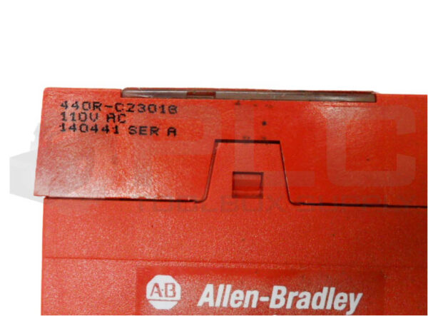 ALLEN BRADLEY 440R-C23017 /A UNIVERSAL SAFETY RELAY UNIT 110VAC 140441 - Image 5