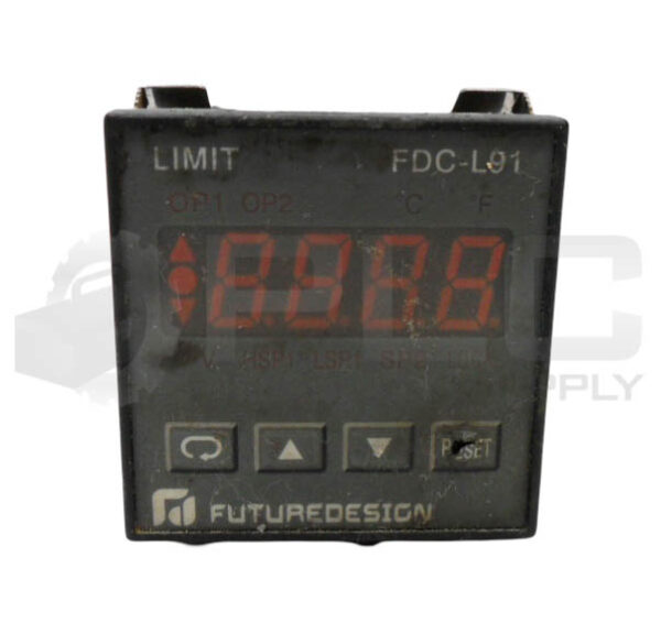 FUTURE DESIGN CONTROLS FDC-L91-4110 TEMPERATURE CONTROLLER 90-264VAC FDC-L91 - Image 2