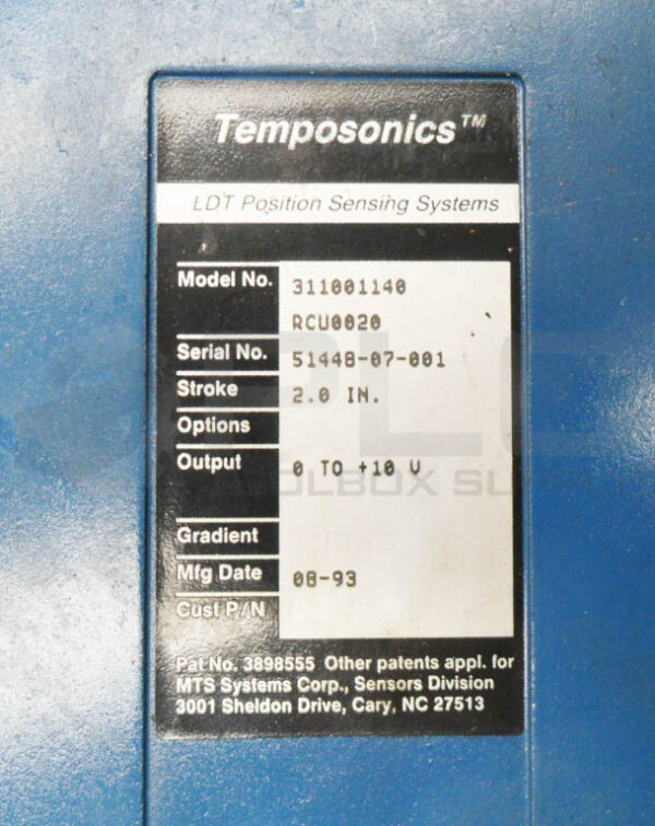TEMPOSONICS 311001140 RCU0020 LDT POSITION SENSING SYSTEMS 0-10V 2.0" - Image 5