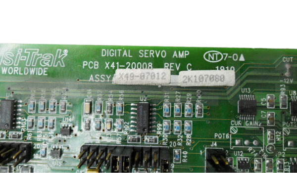 VISI TRAK X41-20008 DIGITAL SERVO AMP BOARD X49-07012 - Image 4