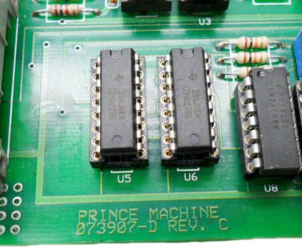 PRINCE MACHINE 073907-D SIGNAL CONDITIONING BOARD - Image 4