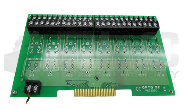 OPTO 22 PB32DEC MOUNTING RACK BOARD