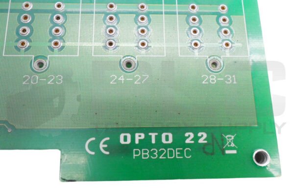 OPTO 22 PB32DEC MOUNTING RACK BOARD - Image 4