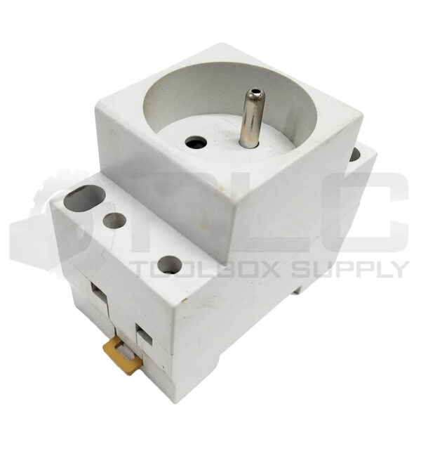 LOT OF 2 MURR ELEKTRONIK 67910 MSVD POWER SOCKET 1PIN 10/16A 250V - Image 2