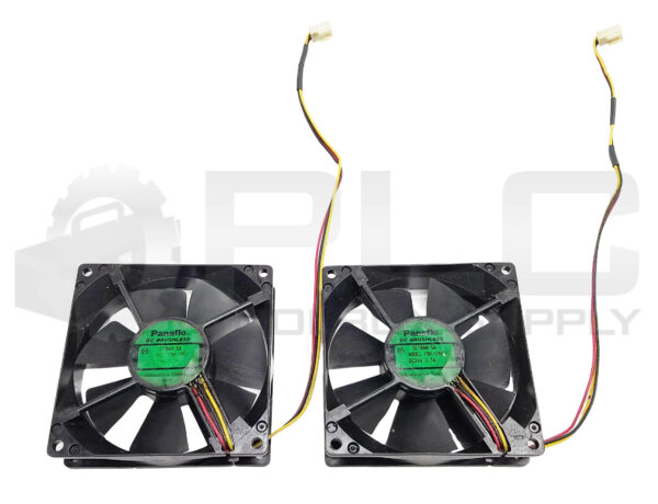 LOT OF 2 MATSUSHITA PANAFLO FBK-09A24M FAN DC24V 0.1A