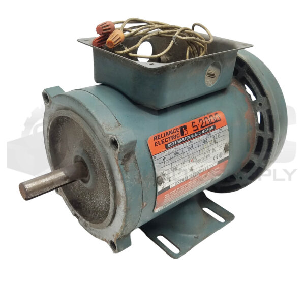 RELIANCE P56H1319X MOTOR 3/4HP 3PH 1725RPM FR: EC56C *READ*
