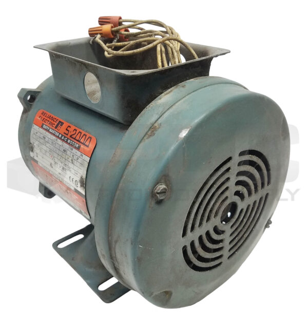 RELIANCE P56H1319X MOTOR 3/4HP 3PH 1725RPM FR: EC56C *READ* - Image 3