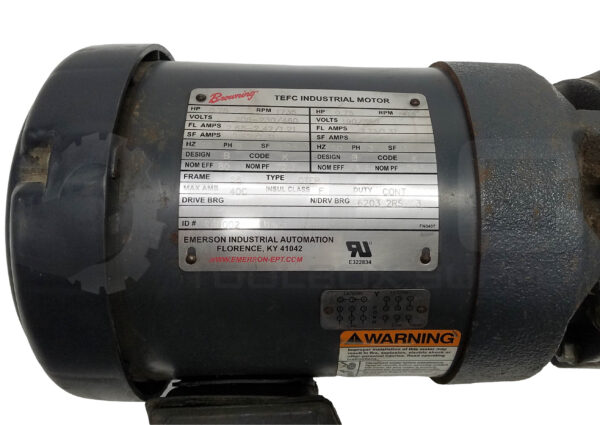 NEW BROWNING CBN3132SB3 31.5T24B56.75 SERIES 3000 GEAR MOTOR 3/4HP RATIO: 31.5 - Image 7