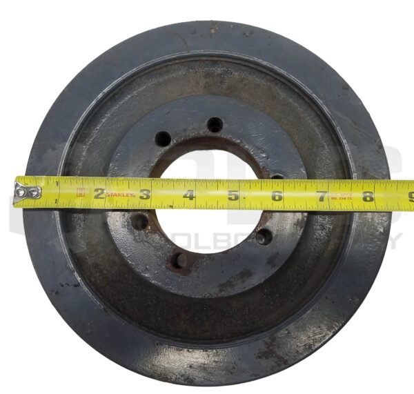 SHEAVE 2 GROOVE PULLEY, OD: 8-3/8" ID: 2-3/4" W: 1-3/4" - Image 3