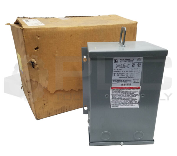 NEW SQUARE D 3S1F TRANSFORMER 3kVA 1PH 60Hz