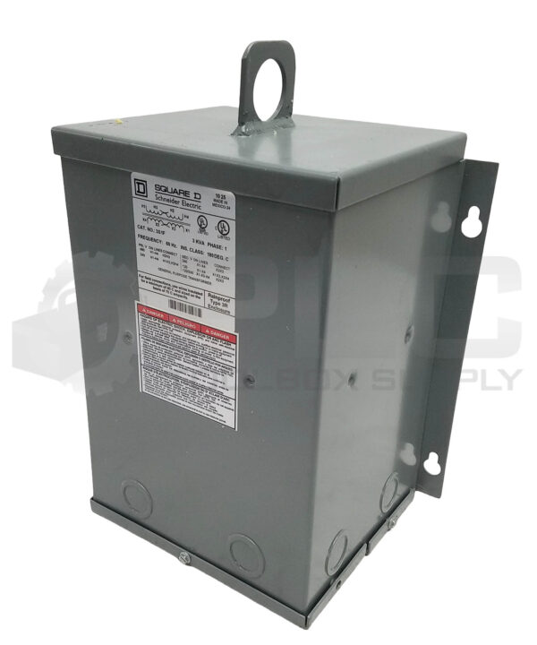 NEW SQUARE D 3S1F TRANSFORMER 3kVA 1PH 60Hz - Image 2