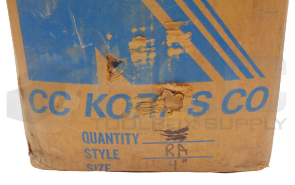 NEW BOX OF 21 KORNS KNRA-4 RIGHT ANGLE CLAMPS 4" - Image 5
